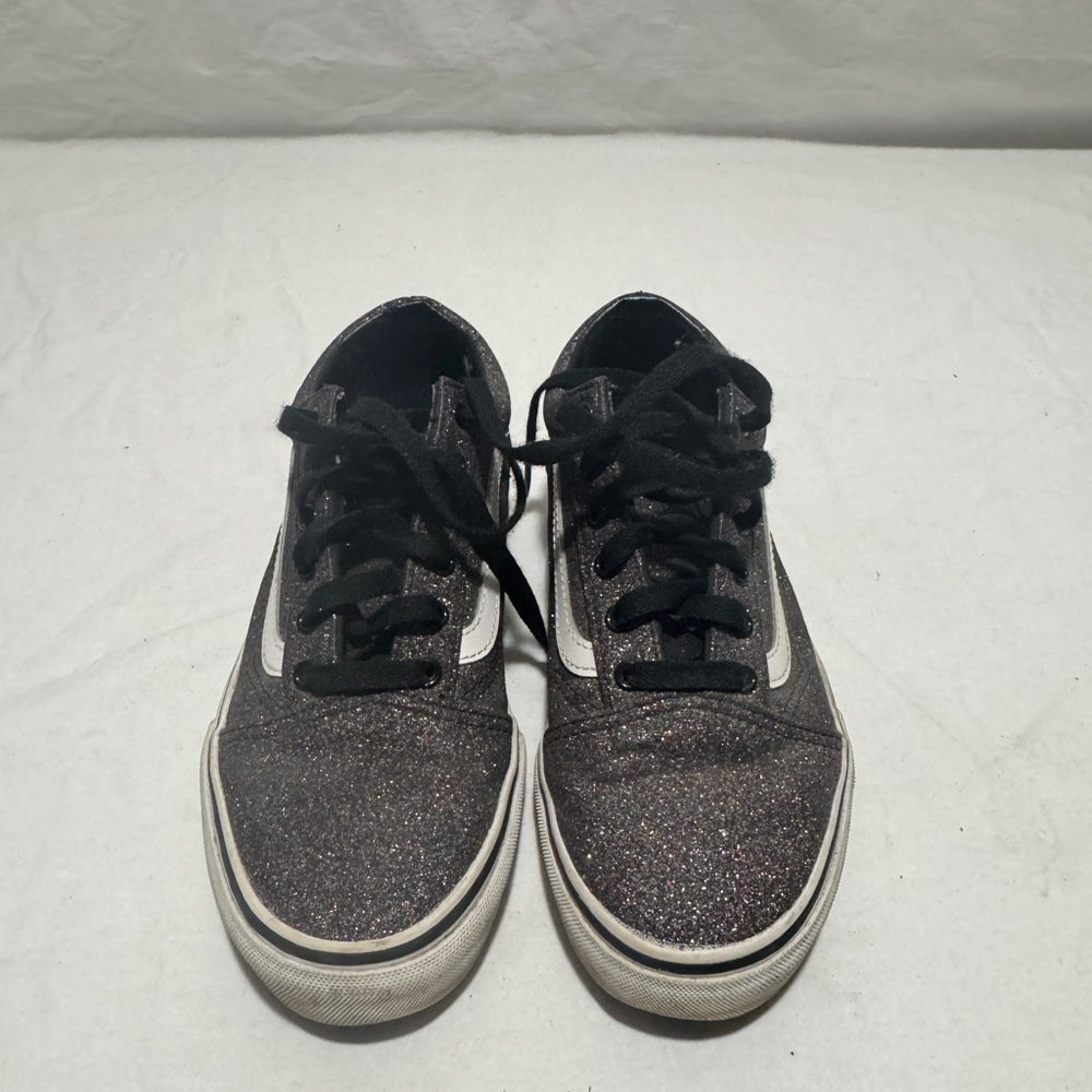 Vans Kids Glitter Black Sneakers